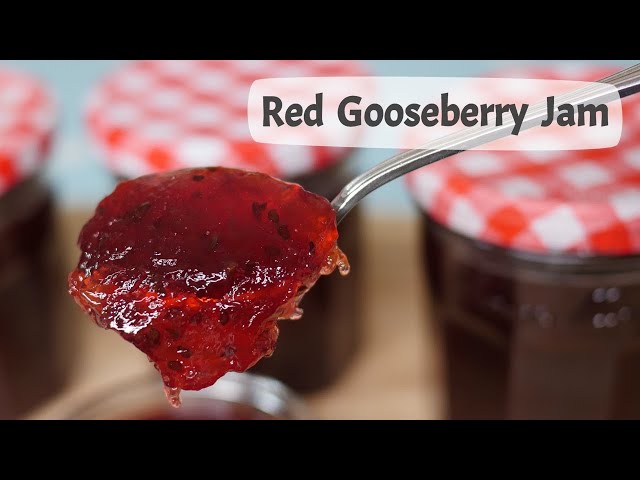 How To Make Red Gooseberry Jam
