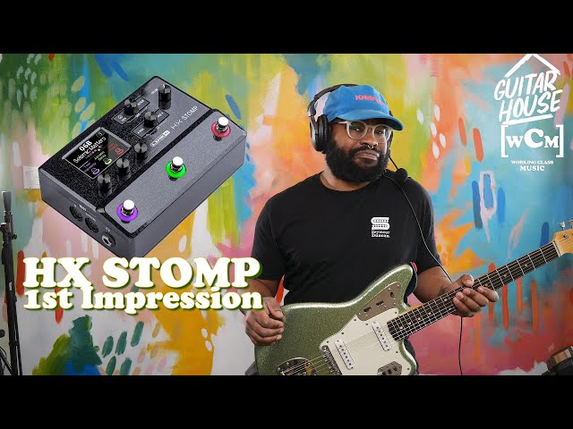 Trying Out The HX STOMP For The 1st Time (Guitar House) | Working Class Music