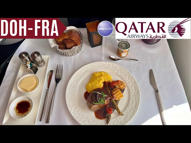 QATAR AIRWAYS BUSINESS CLASS [QSuite] DOH - FRA | GREAT HARD PRODUCT - UNATTENTIVE SERVICE | REVIEW