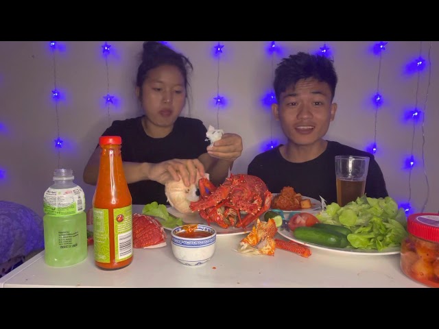 Mizo Mukbang Eating lobster