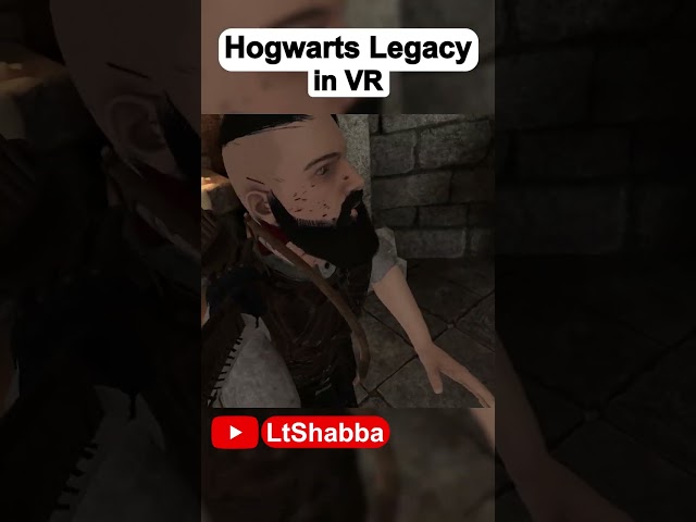 Hogwarts Legacy is in VR - unforgiving curses