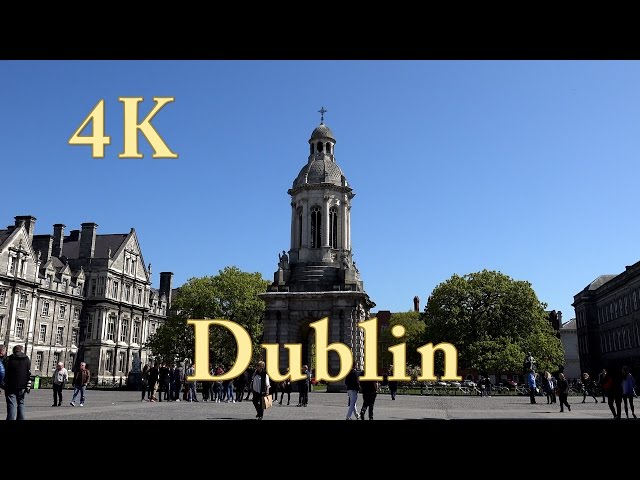 Dublin, Irland Rundreise, Doku mit Sehenswürdigkeiten in video 4k ultra hd (1/7)