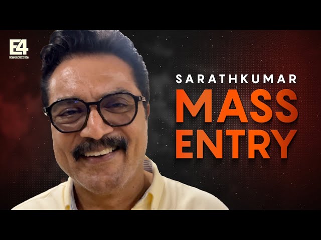 Actor Sarathkumar Mass Entry || Por Thozhil Movie Special || E4 Entertainment