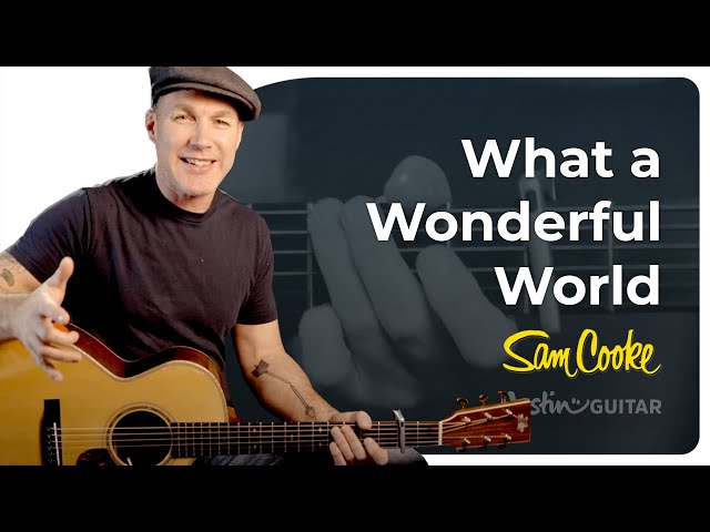 What a Wonderful World by Sam Cooke | Easy Guitar Lesson
