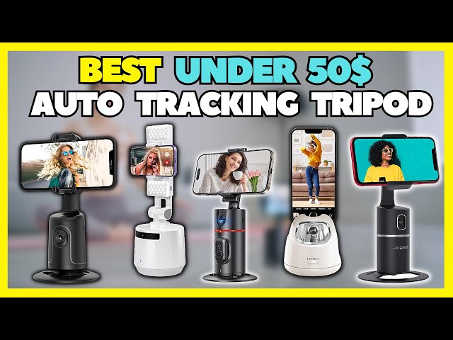 Top 5 Best Auto Face Tracking Tripod 360° Rotation Phone Amazon 2024