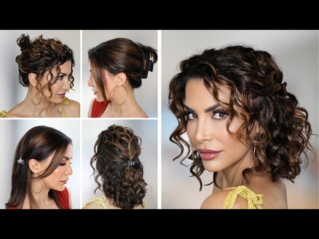 How to EASILY use a Claw Clip to create 7 GORGEOUS Hairstyles in under 1 minute each!