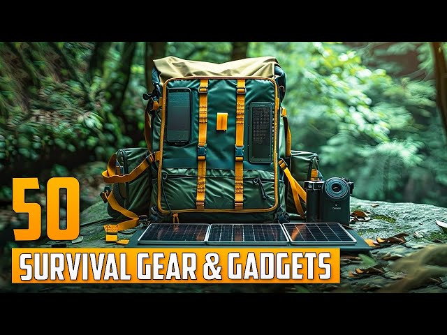 50 Amazing Survival Gear & Gadgets for the Doomsday!