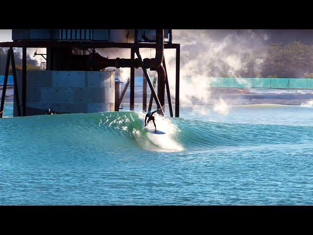 Jay Occhilupo Takes On Surf Lakes' The Island and Occy's Peak Waves