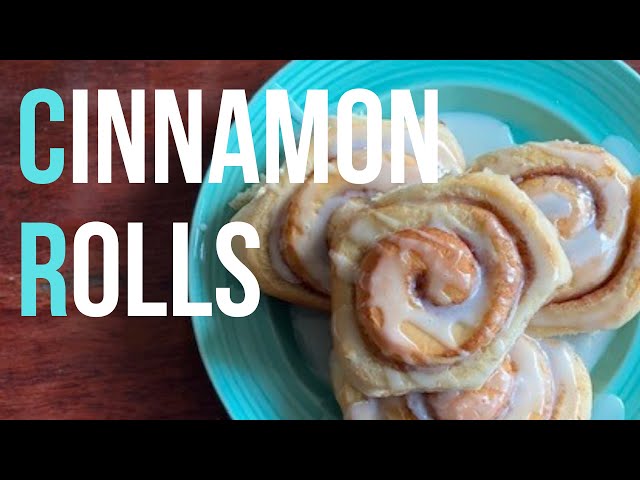 Cinnamon Rolls | Powdered Sugar Glaze