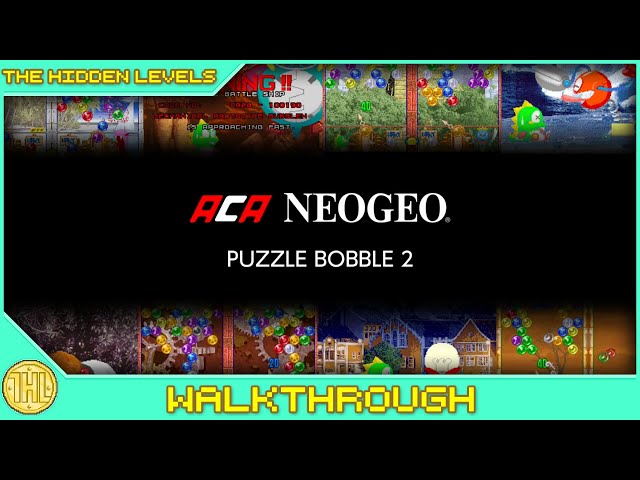ACA NeoGeo Puzzle Bobble 2 Original Mode Achievement Walkthrough (Xbox One)