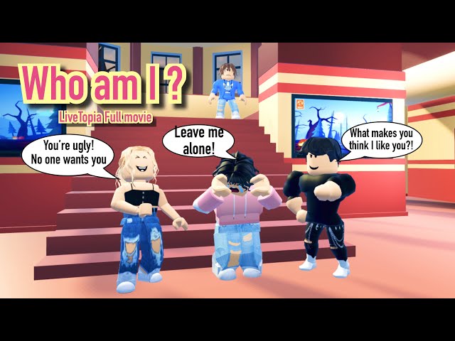 A Bullying Story~”Who Am I?"~Roblox LIVETOPIA Full Movie~VOICED~VPJ