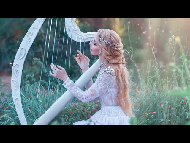 Relaxing Ambience 😌 Beautiful Harp Music to Relax 😌 Calm Harp Instrumental