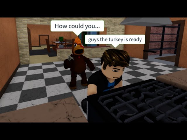 roblox murder mystery 2 stupid moments (THANKSGIVING)