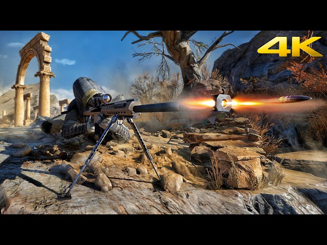 The Oil Pump : Ultra Realistic Graphics UHD [ 4K 60FPS ] Sniper Ghost Warrior Contracts 2 Gameplay