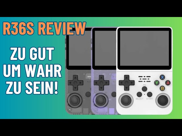 R36S - Fazit/Review (Deutsch) - der beste Einsteiger Retro Handheld für ~50 €