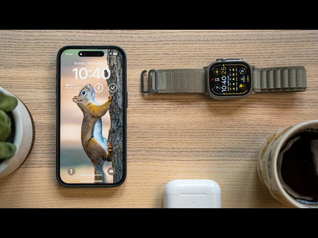 NEW! iPhone 15 Pro & Apple Watch Ultra 2 Hands On!