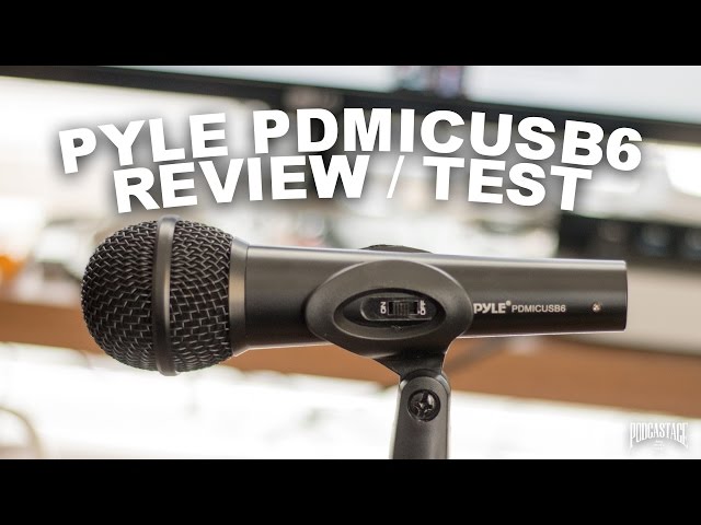 Pyle PDMICUSB6 USB Microphone Review / Test