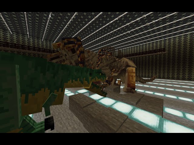 Unmet Rivals of the Cretaceous (Minecraft + Garry's mod: L_Ender's Cataclysm + Raxiores [Dinosaur])