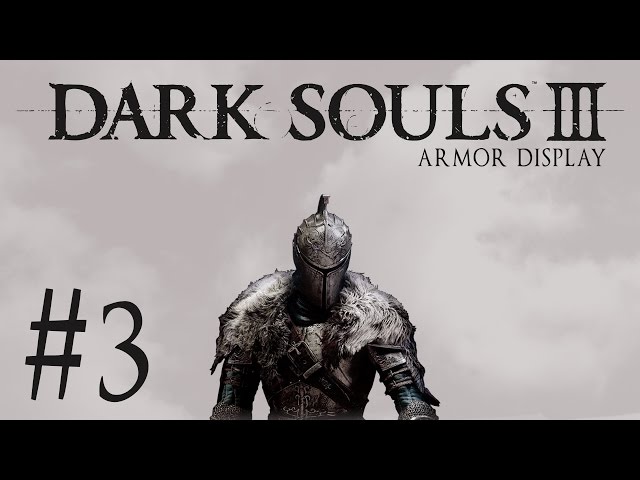 Dark Souls 3 Armor Display - Faraam/Drang Armor Set & Greatsword (regular)
