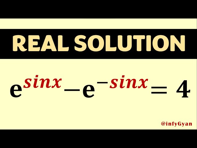 Solving Trigonometric Exponential Equation: Exploring the Range of the Sine Function