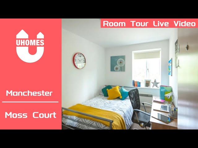 Only ￡138 student accommodation in Manchester? - Moss Court [Room Tour]