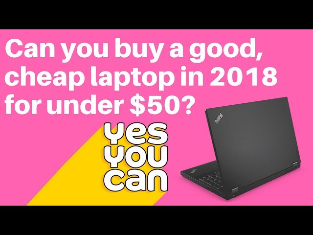 How to buy a cheap used laptop
