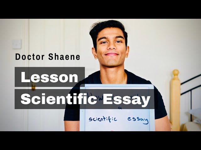 How to write the best scientific essay