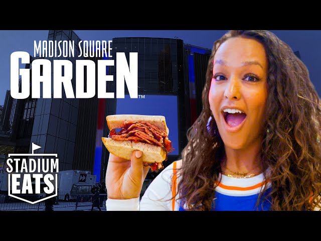 Trying The Most Popular New York Knicks & Rangers Food At Madison Square Garden | Delish