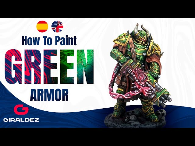 TRICKS ✅ How to paint GREEN armor / TRUCOS ✅ Como pintar armadura VERDE