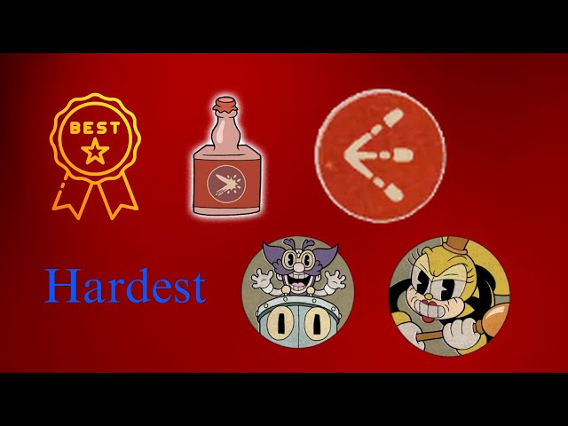 Ranking All Cuphead Weapons and (almost) all Cuphead bosses!