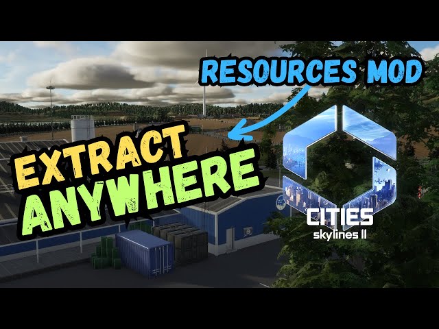 Extract Anywhere Mod | #CitiesSkylines2