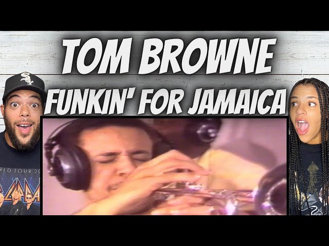 OH MY GOSH!| FIRST TIME HEARING Tom Browne - Funkin' for Jamaica REACTION