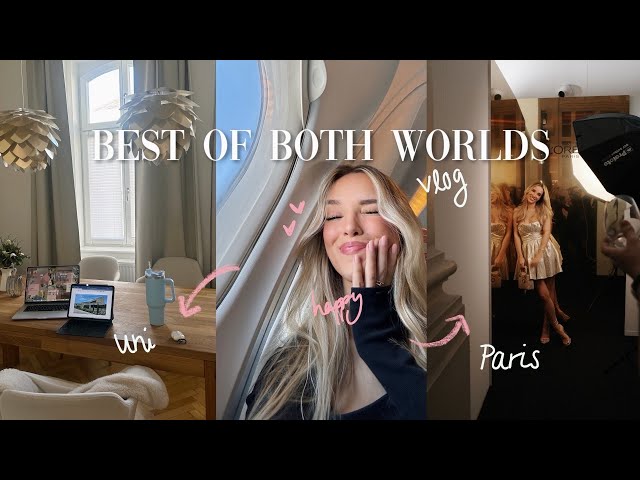 zwischen meinem Uni life & Fotoshootings in Paris *vlog* //Hannah