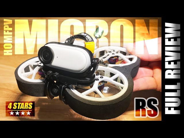 Palm sized Cinema! - HOMFpv Micron 2 RS Cinewhoop - FULL REVIEW & FLIGHTS