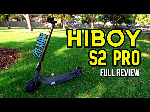 Hiboy S2 Pro Electric Scooter Full Review! Reliable and Affordable 20 MPH Scooter