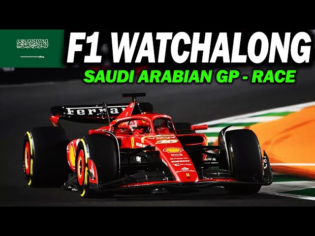 🔴 F1 Watchalong - SAUDI ARABIAN GP RACE - with Commentary & Timings
