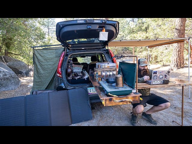 Ultimate Car Camping Setup | Solar Power, Cooking & Accessories