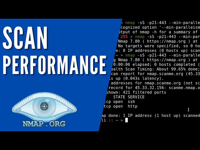 Nmap - Scan Timing And Performance