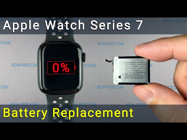 Apple Watch Series 7 Battery Replacement Guide