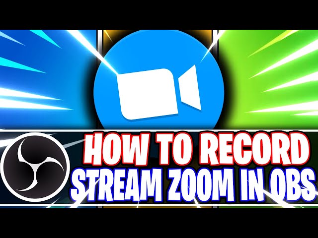 OBS Studio: How to Record + Stream Zoom Meetings (OBS Studio Tutorial)