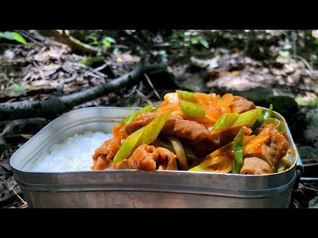 A Walk In The Woods : Trangia MessTin & Excalibur 19 Flypan, Stir-fried Small Intestines