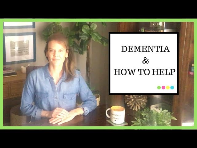 Simple tip when helping someone with dementia