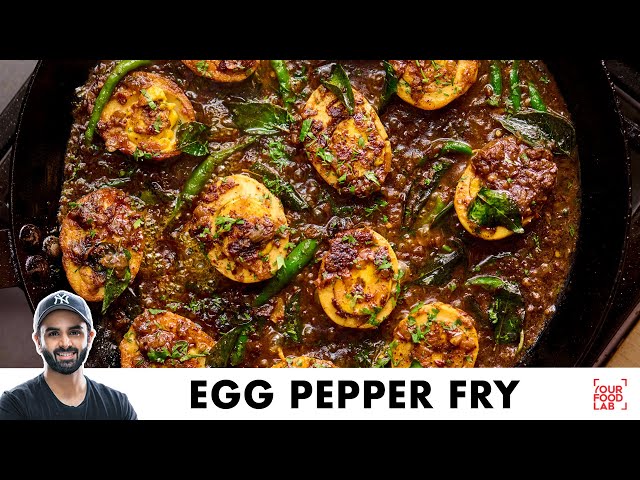 Egg Pepper Fry Recipe | Egg Pepper Masala | काली मिर्च मसाला अंडा फ्राई  | Chef Sanjyot Keer