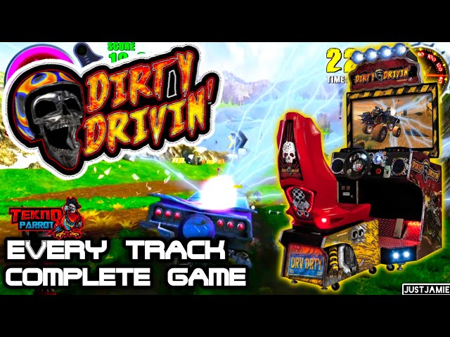 Dirty Drivin'  Arcade Raw Thrills 2011 ☆ Longplay #dirtydrivin #arcadegames #teknoparrot