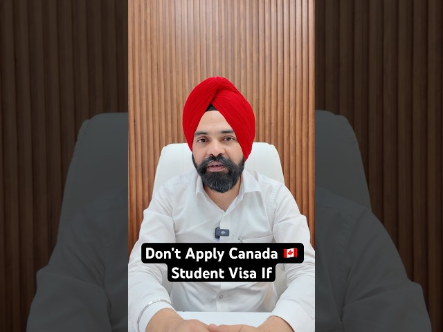 Don’t Apply Canada 🇨🇦 Student Visa If