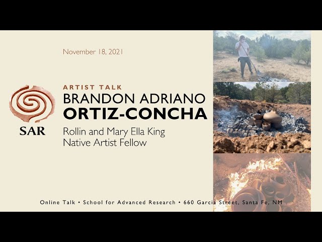 Artist Talk with Brandon Adriano Ortiz-Concha