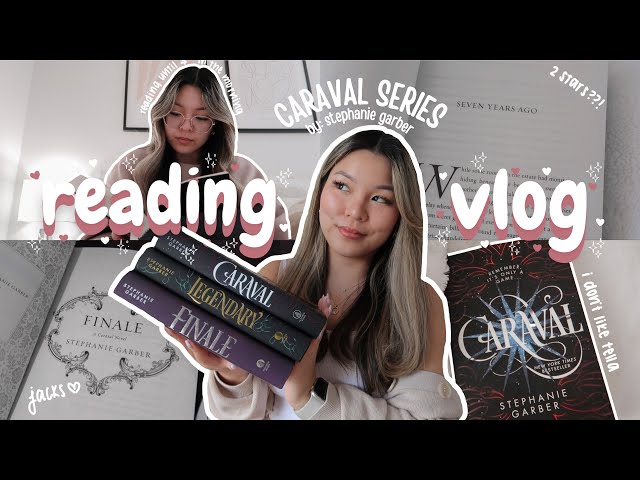caraval series reading vlog 🎡💌🎩 i'm already in love with jacks