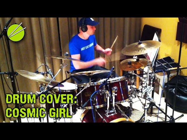 Cosmic Girl Drum Cover - Jamiroquai (around grade 3)