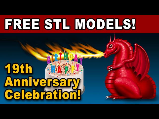 Celebrate our 19th Anniversary with FREE models!