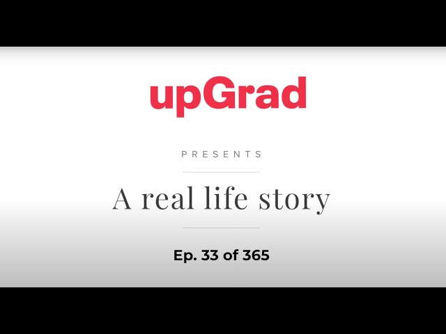 Allan Felix Nesaraj | Business Analytics | EP 33/365 Real Stories | upGrad Campus